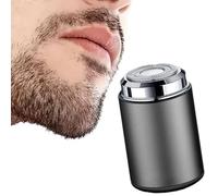 Sopami Mini Electric Shaver, Portable Mini Electric Shaver, USB Rechargeable Waterproof Electric Razor Beard Trimmer for Men (gray)