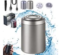Sopami Mini Electric Shaver, Sopami Portable Mini Electric Shaver, 2025 New Portable Mini Electric Shaver, USB Rechargeable Waterproof Electric Razor, for Home, Car, Trave, Office (Silver)