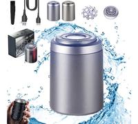 Sopami Mini Electric Shaver, Sopami Portable Mini Electric Shaver, 2025 New Portable Mini Electric Shaver, USB Rechargeable Waterproof Electric Razor, for Home, Car, Trave, Office (Purple)