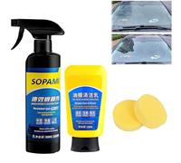 Sopami Oil Film Emulsion Glass Cleaner,Car Quick Effect Coating Agent,Windshield Cleaner Tool