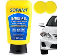 Sopami Oil Film Emulsion Glass Cleaner,Sopami Car Coating Spray, Sopami Quickly Coat Car Wax Polish Spray,Waterless Wash Car Ceramic Coating (Emulsion*2)