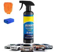 Sopami Quick Effect Coating Agent, 3 en 1 High Protection Quick Car Coating Spray, 500 ml Quick Effect Coating Agent, Hydrophobic Trim Coating, Car Scratch Wax Polish Spray Waterless Wash (1pc)