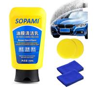 Sopami-Spray para revestimiento de coche, elimina la película de aceite de vidrio del coche, Sopami cubre rápidamente el espray de cera para pulir el coche (Emulsión*1)