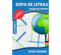 Sopas de Letras. Países del mundo (sopas de letras temáticas)