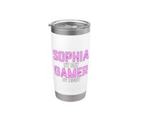 Sophia Gamer - Disfraz de Halloween para niña Gen Z Gaming Sophie Vaso térmico de acero inoxidable de doble pared
