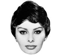 Sophia Loren (Make Up) Big Head. Máscara más grande que la vida.