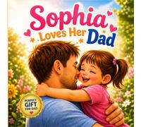 Sophia Loves Her Dad: A Personalized Picture Book About Love, Hugs, and Special Moments with Dad (Three Hearts Personalized Book Series (SOPHIA))