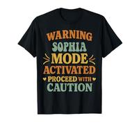 Sophia Personalized Women's Gift Custom Sophia Camiseta