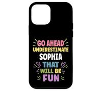 Sophia Personalized Women's Gift Custom Sophia Carcasa para iPhone 12 Mini