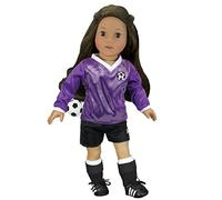 Sophia’s de Teamson Kids Doll Soccer Atuendo de 6 Piezas con Pelota para muñecas de 18 "