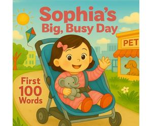 Sophia's Big Busy Day - 100 First Words for Toddlers: A fun and colorful first words book for babies and toddlers ages 1-3 | Early learning vocabulary ... Hearts Personalized Book Series (SOPHIA))