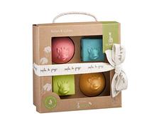 Sophie La Girafe 220119.0 - Conjunto 2 bolas y 2 cubos So'Pure