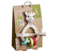 SOPHIE LA GIRAFE 220132 Sonajero SO'PURE Natur'rings 100% bioplástico, Único