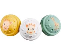 Sophie la Girafe - 3 Bolas Musicales - Juegos de Despertar - Sonidos Diferentes - Caucho, Ligero y fácil de agarrar - para niños a Partir de 3 Meses