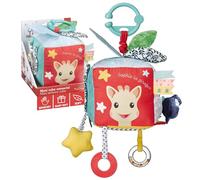 Sophie la Girafe - Maxi Cubo Sensorial 9 Actividades - Desde el Nacimiento - Caja de Música, Cascabeles, Chillidos, Espejo & Anillo Dentición|Gancho Carrito Incluido|Juguete Educativo Bebé|Regalo Bebé