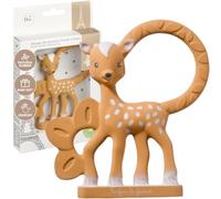 Sophie la girafe - FanFan - Anillo de dentición para bebés - Calma las encías dolorosas para bebés - 100% goma natural - Mordedor para bebés recién nacidos - Sin ftalatos y fácil de agarrar - Adecuado