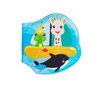 Sophie la Girafe - Sophie la Girafe - Livre de Bain Sophie la Girafe - Ludique et Coloré - 8 Pages - 3 Univers Aquatiques Différents - Pour Enfants à Partir de 4 Mois