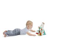 Sophie la Girafe - Peluche Espejo de Actividades Multisoporte - Desde el Nacimiento - Sonajero, Papel Crujiente, Anillo Dentición, Squeaky - Carrito, Cuna, Coche - Idea Regalo Bebé - Niña Niño