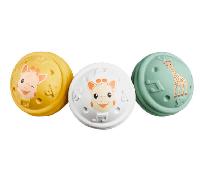 Sophie la girafe Sonido: 3 Bolitas Musicales 100% Hevea +3m