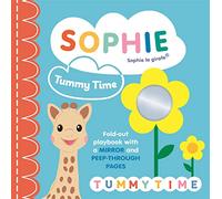 Sophie la girafe: Tummy Time: A fold-out playbook with a mirror and peep-through pages