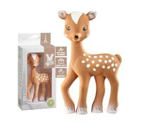 Sophie la Girafe Vulli 616341 Cervatillo Fanfan, multicolor | Caucho 100% | sin bpa | alivio de encías doloridas al salir los dientes | forma adaptada a manos pequeñas | idea de regalo