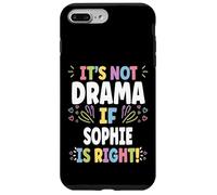 SOPHIE Personalized Women's Gift Custom SOPHIE Carcasa para iPhone 7 Plus/8 Plus