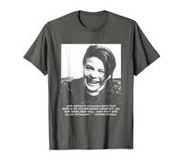 Sophie Scholl - Libre Pensador de la Paz y la Libertad Camiseta, Hombre, Asfalto, M