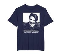 Sophie Scholl - Libre Pensador de la Paz y la Libertad Camiseta, Hombre Tallas Grandes, Azul Marino, 3X Alto