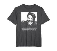 Sophie Scholl - Libre Pensador de la Paz y la Libertad Camiseta, Hombre Tallas Grandes, Jaspeado Oscuro, 2X Alto