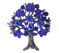 Sophisticated Trees of Life - Pin de solapa elegante con diseño de árboles de la vida, broche seguro para mujer, suéter, abrigo, insignias, accesorio para bufanda, talla única, como se describe