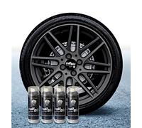 Sophisticauto Lote de 4 Full Dip Antracita Metalizado Mate