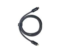 Sophon Cable Thunderbolt 4 & USB4 Tipo-C, línea coaxial 16 núcleos/8 hebras, 8 K@60Hz, doble 4K@60Hz, VRR 4K@144Hz, transferencia de 40 Gbps, carga rápida 5 A/20 V, nailon trenzado duradero (1 M)