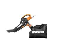 Soplador Aspirador Triturador Eléctrico WORX WG505E 3000W Bolsa De Recogida 45L