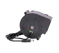 Soplador centrífugo de 12 V y 7000 RPM con doble rodamiento para barbacoas, metalurgia y sistemas de ventilación al aire libre, ventilador centrífugo de alta velocidad