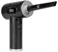 Soplador/compresor de aire de 75 W y 6000 mAh con linterna (negro) - TEESA
