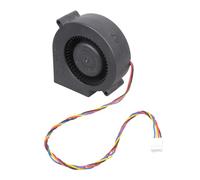 Soplador de aire alto de 12 V 2.94 A con rodamiento de bolas para servidor de computadora, disipación de calor, aplicaciones de cocción al aire libre, ventilador de alambre