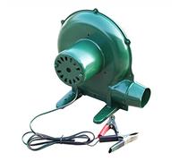 Soplador de aire centrífugo de 12 V CC, diseño ligero de bajo ruido, para picnics al aire libre, camping y calefacción de chimenea