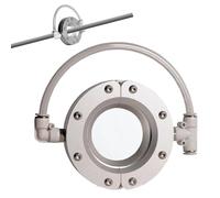 Soplador de aire con cuchilla, Soplador de cuchilla de aire, entradas de aire duales de aleación de aluminio de 360 grados, 13-203mm for secado de cables de tubería(102mm)