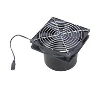 Soplador de aire de 12 cm en línea, 12 V, ventilación en línea, ventilador de sentina fuerte, ventilador de aire de sentina potente