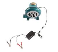 Soplador de aire de 12 V 30 W / 40 W / 60 W / 80 W / 100 W / 100 W para barbacoa, velocidad ajustable, herramienta de motor portátil, estufa multifunción para el hogar, ventilador de barbacoa