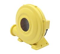 Soplador de aire de 950 W, 220 V, presión 2200 Pa, flujo de aire 680 m³/h, cable de 6,6 pies (aprox. 2 m), adecuado para botes inflables, baños, castillos y toboganes de agua, amarillo