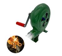 Soplador de aire de fuelle para uso en interiores y exteriores, mango manual, control de velocidad para actividades de camping y picnic