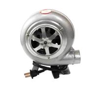 Soplador De Aire Eléctrico Centrífugo - Turbina Soplador De Castillos Hinchables, Parrilla del Encendedor del Carbón De La Fan, Excitador De Llama De Arranque(60W)