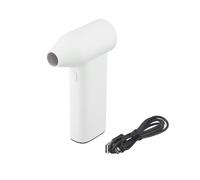 Soplador de aire eléctrico con ventilador turbo de 130000 rpm, batería de 3000 mAh, carga tipo C, cuerpo de fibra de carbono, 52 para velocidad de viento M/s para limpieza industrial, 3 ajustes de