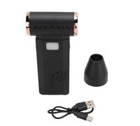 Soplador de aire eléctrico recargable multifuncional Jet Dry para acampar al aire libre y aventuras de viaje negro (Negra)