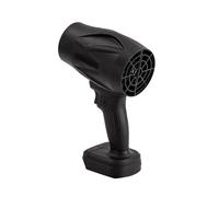 Soplador de aire ergonómico que funciona con pilas, motor sin escobillas, ajustable para extracción en interiores y exteriores, limpiador de aire portátil de velocidad variable