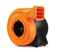 Soplador de aire inflable de 2 HP para inflables grandes, potente soplador de casa de rebote de 1500 W, bomba de ventilador comercial portátil para castillo inflable grande, tobogán de agua, puente