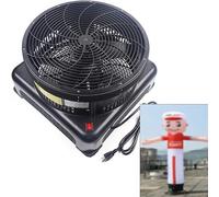 Soplador de aire inflable de Fly Guy HDF-750 Fan Dancer Wind Tube Man Puppet - 110 V 17.7 pulgadas 750 W para modelo de aire, estrella bailarina, loco y tipo agitador