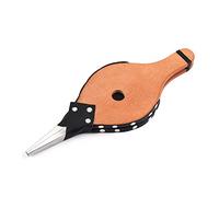 Soplador de aire manual de madera con boquilla de metal para colocar parrilla de barbacoa, soplador de cocina al aire libre, herramientas de barbacoa de madera al aire libre, equipo de fuelle de