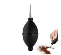 Soplador de aire manual: removedor de polvo manual, bomba de boquilla de precisión, herramienta de limpieza compacta, lámpara de ventilación de goma | Ideal para lentes de cámara, teclados, relojes